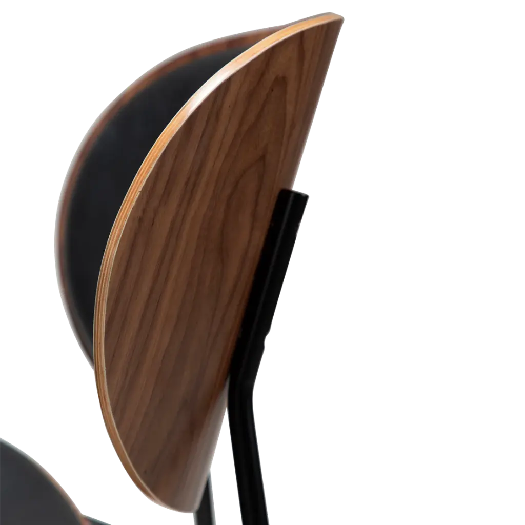 clementina-chair-walnut-veneer-w-raven-black-faux-leather-w-black-metal-legs_100300120-06-detail1.webp