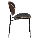 clementina-chair-walnut-veneer-w-raven-black-faux-leather-w-black-metal-legs_100300120-03-profile.webp