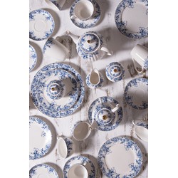 Bol de soupe Blanc, Bleu Ø 14x7 cm / 500 ml