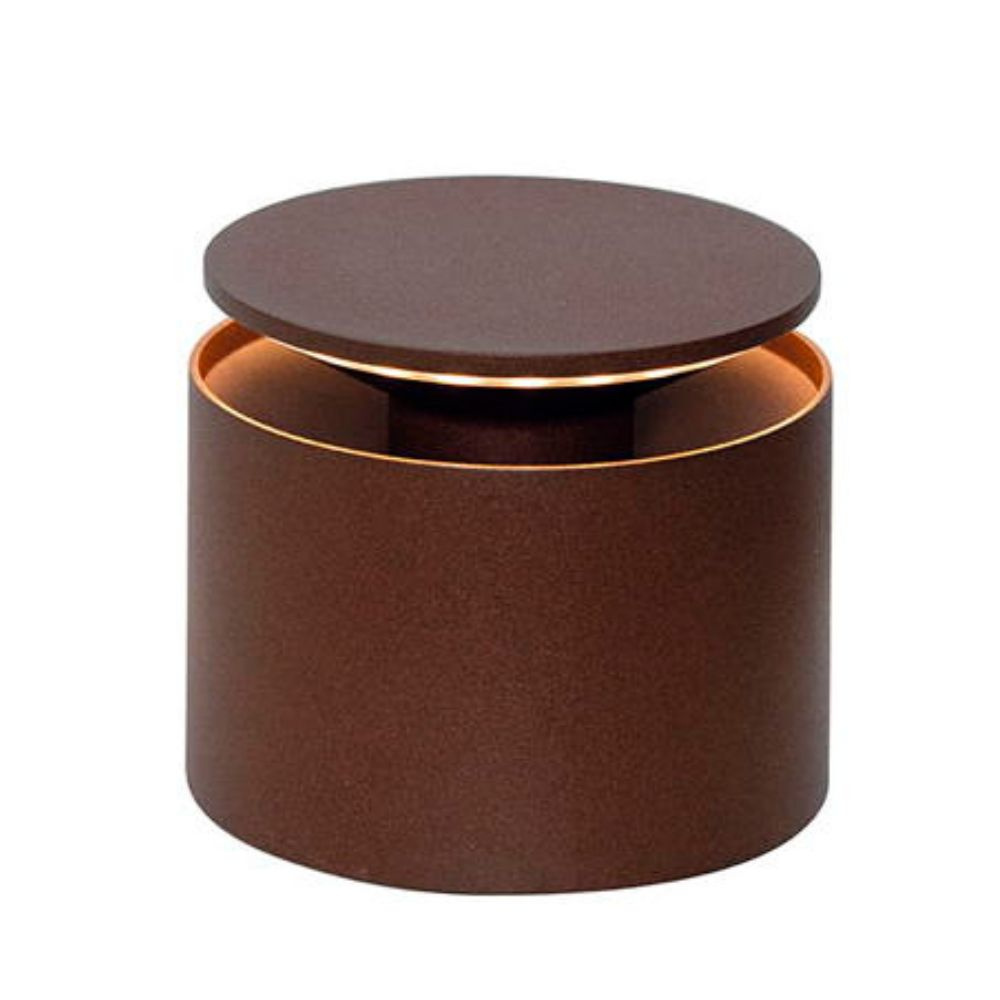 PUSH-UP PRO TABLE LAMP Ø.120x83mm. CORTEN 2,2W LED 105/134lm. NO PLUG