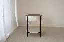 [INTERIORISMO] TABLE D'APPOINT PIERRE FRITTEE NOIRE