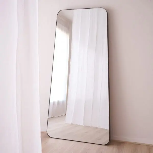 [INTERIORISMO] GRAND MIROIR CONCEPTION MODERNE CADRE METALLIQUE VIEILLI