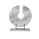 ARNELA SCULPTURE. MARBRE ET MÉTAL