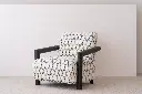 [INTERIORISMO] FAUTEUIL GÉOMÉTRIQUE BEIGE