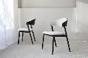 [INTERIORISMO] SET 2 CHAISES LEA BOIS