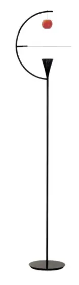 [NEMO LIGHTING] NEWTON LAMPADAIRE DIFFUSEUR BLANC LED