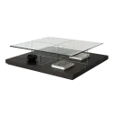 [MERIDIANI] TABLE BASSE CLUNY EDITION ROUVRE BLACK