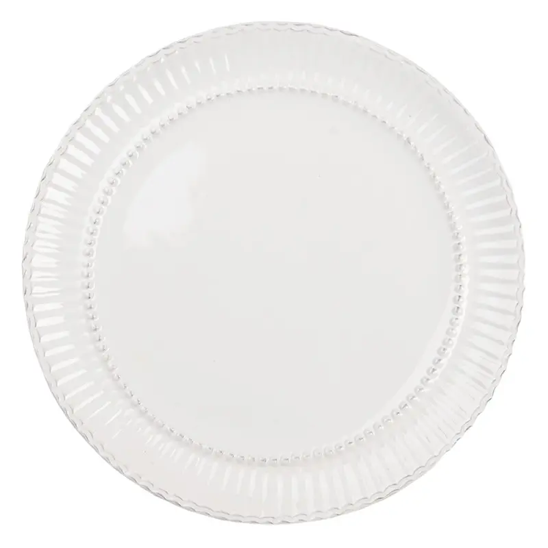 Assiette à dîner Blanc Ø 27x2 cm