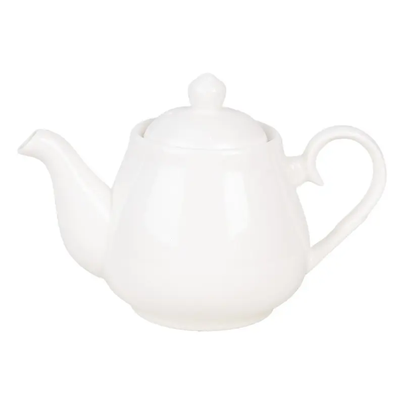 Théière Blanc 22x13x15 cm / 800 ml