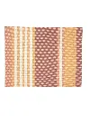 SET PLASTIC OLERON  BRIQUE