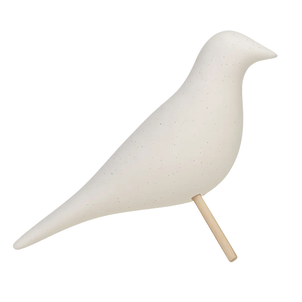 [INTERIORISMO] OISEAU EN CERAMIQUE MAT