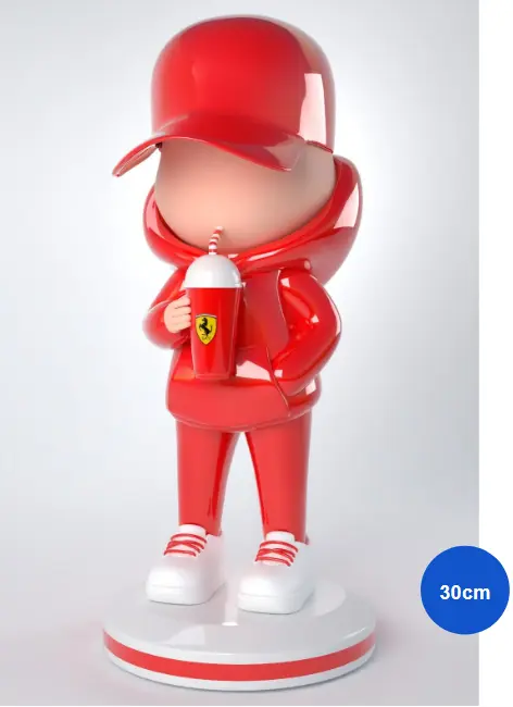 KID CUP BY LEO ET STEPH COLLECTION FERRARI ROUGE