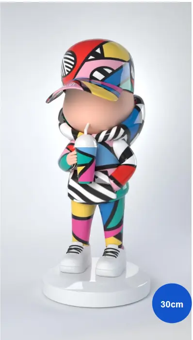 KID CUP BY LEO ET STEPH COLLECTION ARTY MULTICOLORE