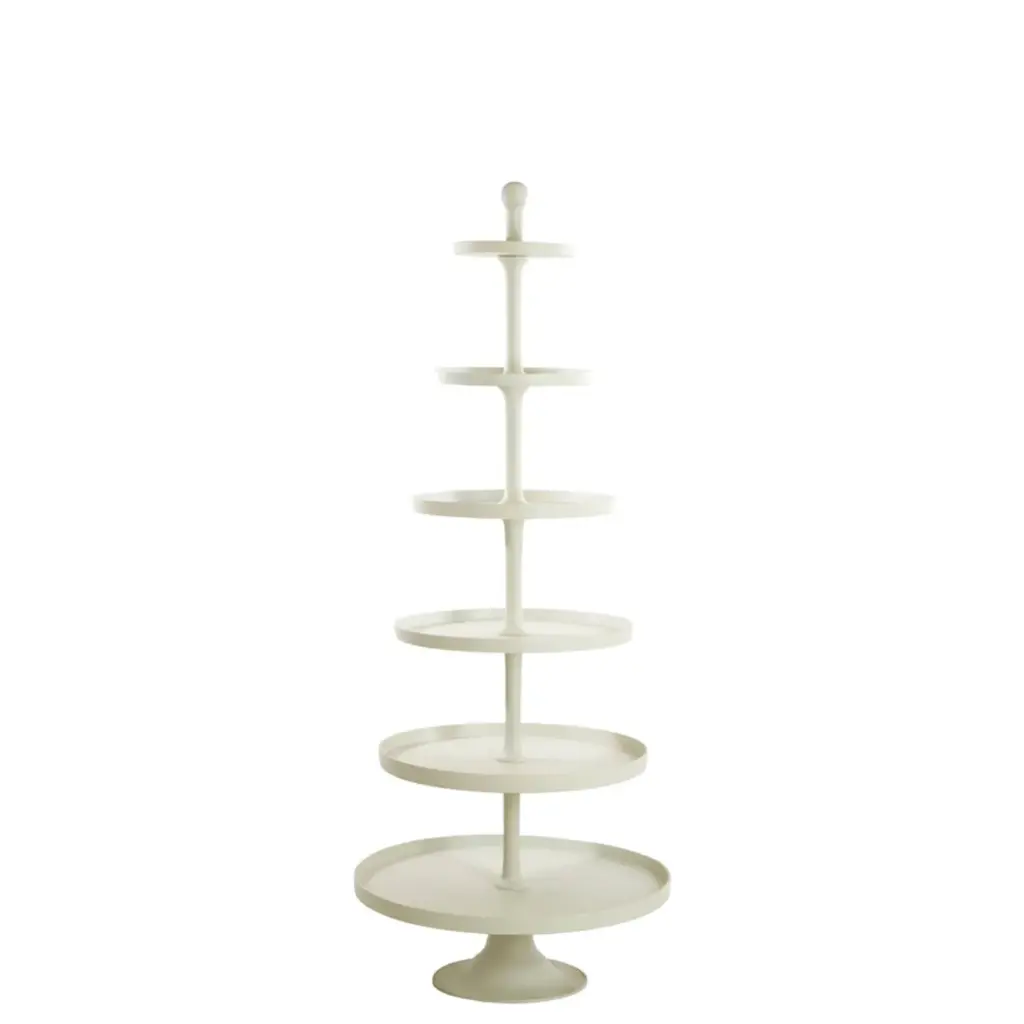 Support 6 couches Ø80x200 cm HOKKSUND crème