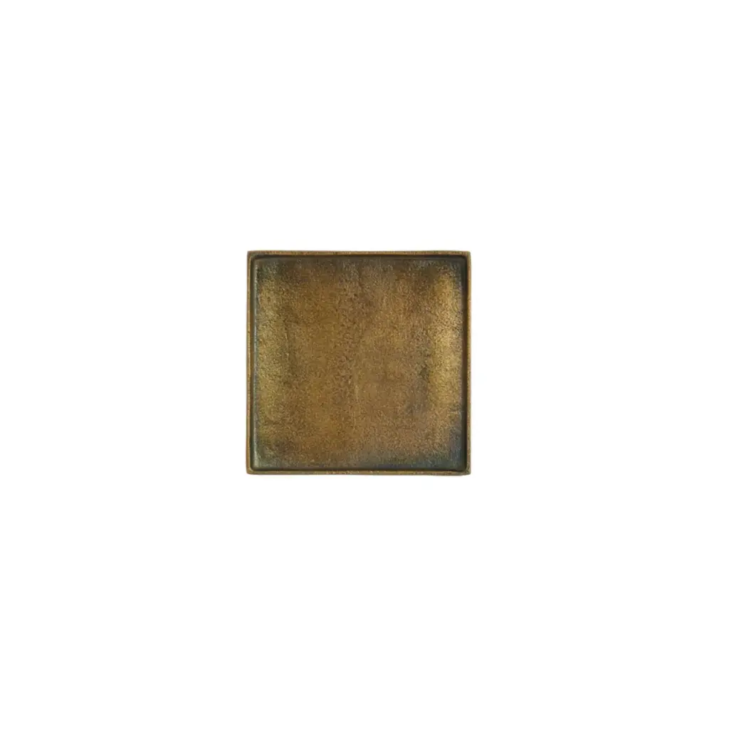 Plat 20x20x1,5 cm MAES bronze antique