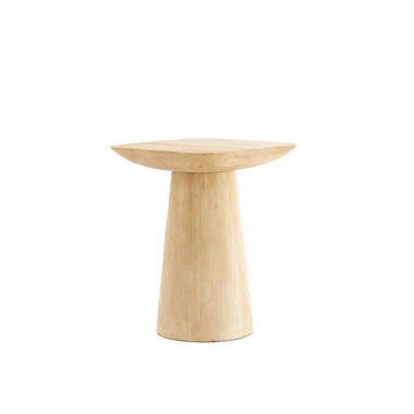 Table d’appoint 45x45x59 cm DEGO mat naturel