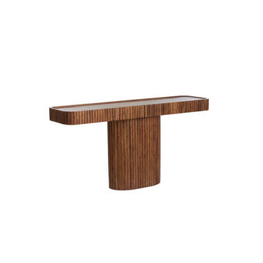 Console 154x39x76,5 cm KIOTO bois d’acacia marron