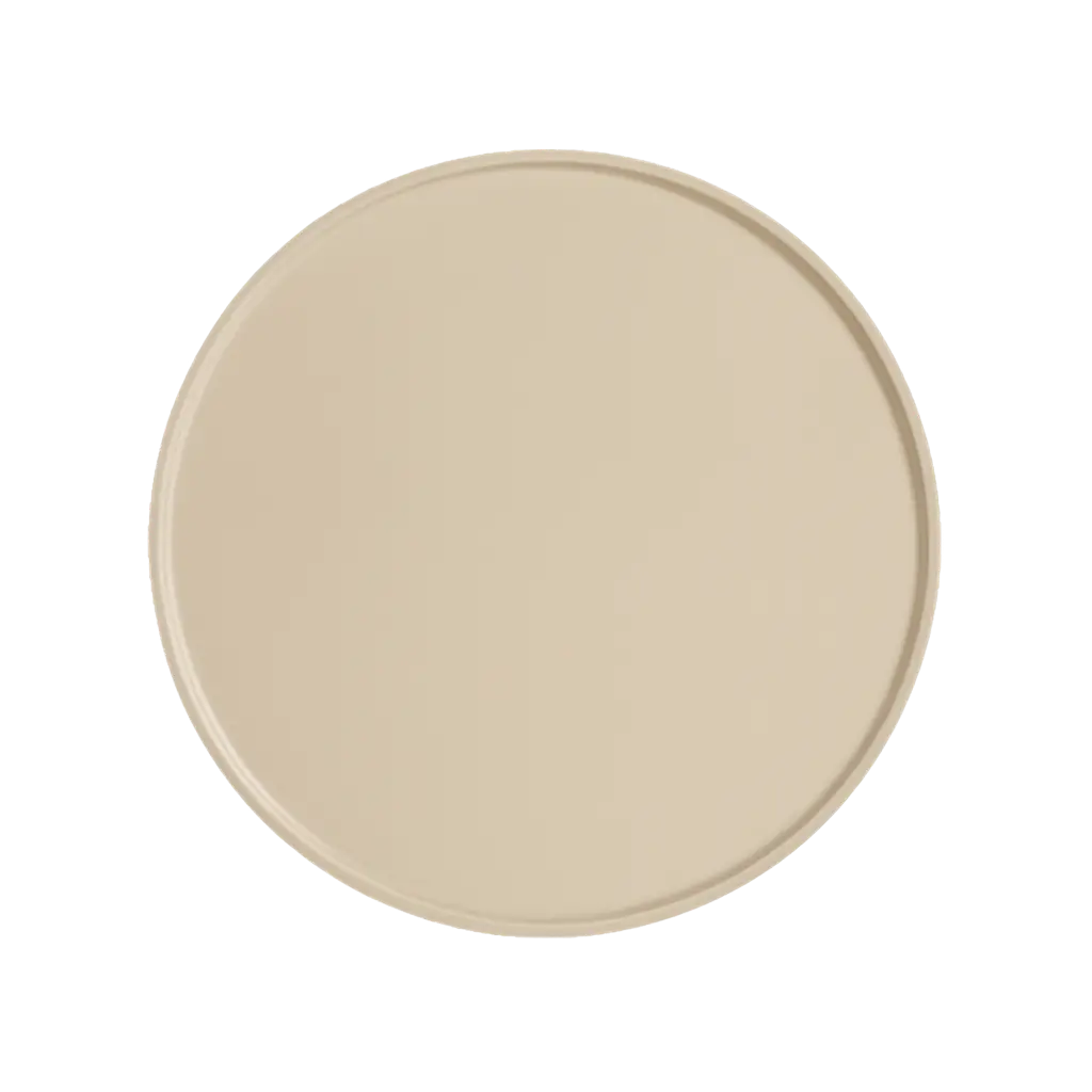 Plat 29,5x29,5x1,5 cm MAES crème