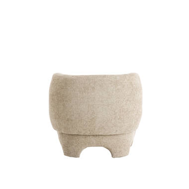 Chaise 80x80x71 cm ZENICA marron clair