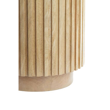 Table d’appoint Ø33x47 cm KIYOSE bois de manguier naturel