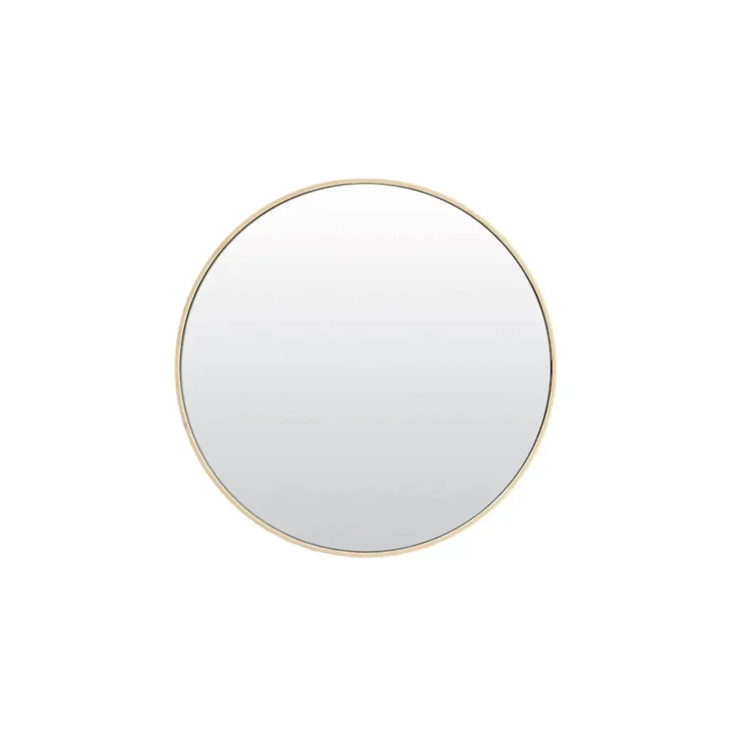 Miroir Ø70 cm ESPEJO verre clair+crème
