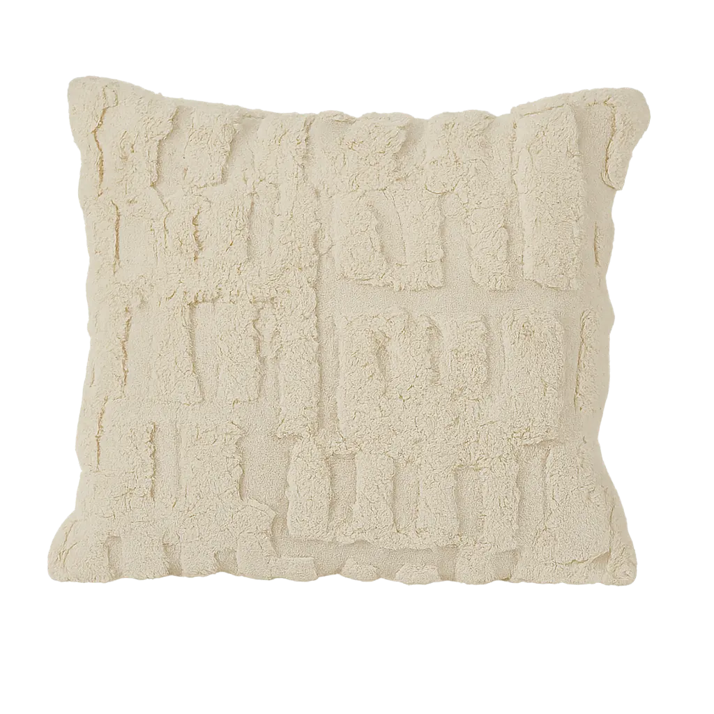 Coussin 45x45 cm SARMI crème
