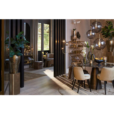 Pilier 35,5x35,5x100 cm ALURIO bronze antique