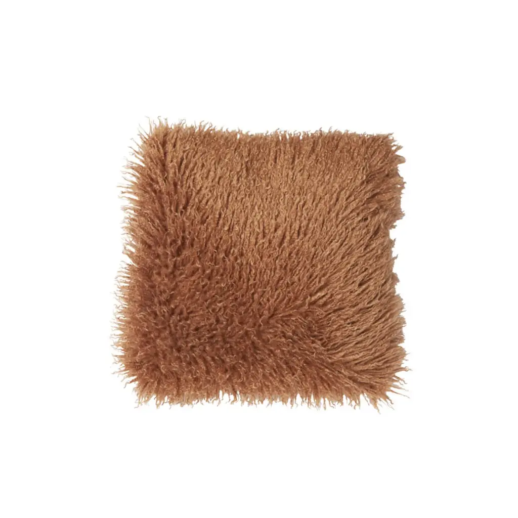 Coussin 45x45 cm BUBION caramel