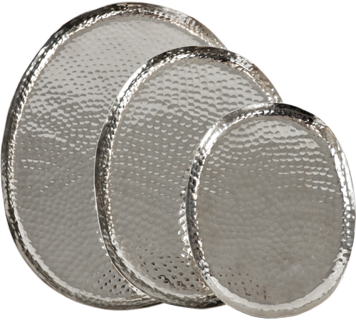 PLATEAUX "NOBILE" SET DE 3