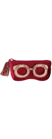 POCHES LUNETTES ROUGE