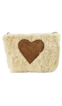 SAC EN PEAU DE MOUTON "HERZ" +