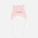 Bonnet Bébé Petit Coeur Rose 3-9 mois
