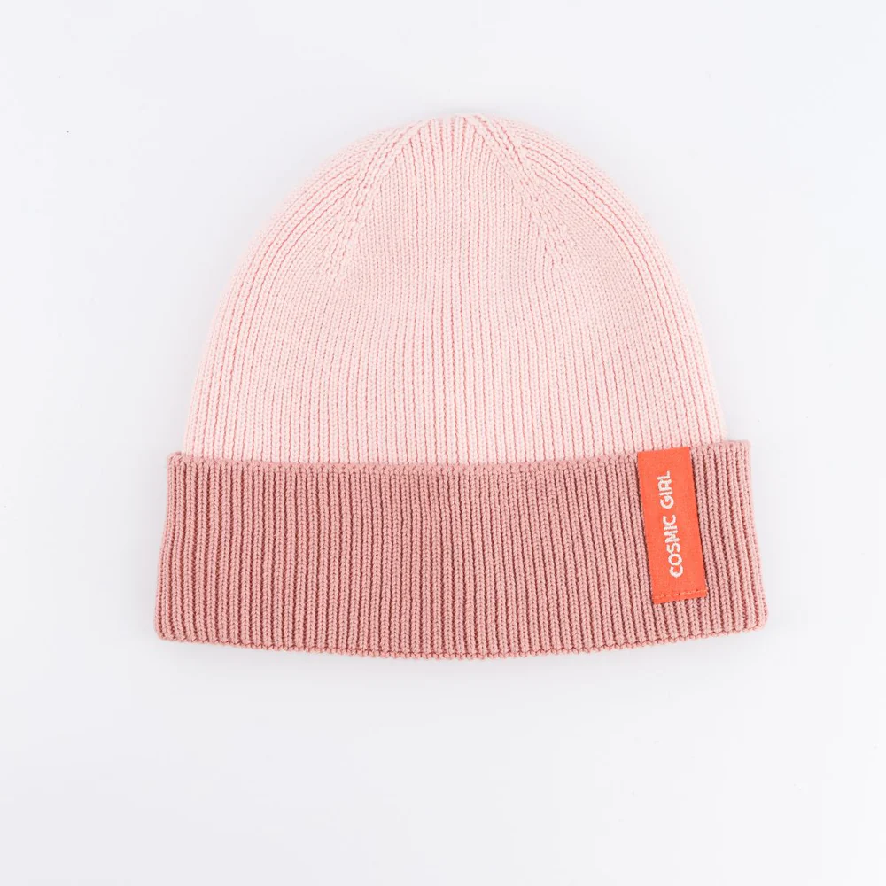 Bonnet bicolore - Cosmic Girl- Rose- 3-6 ans