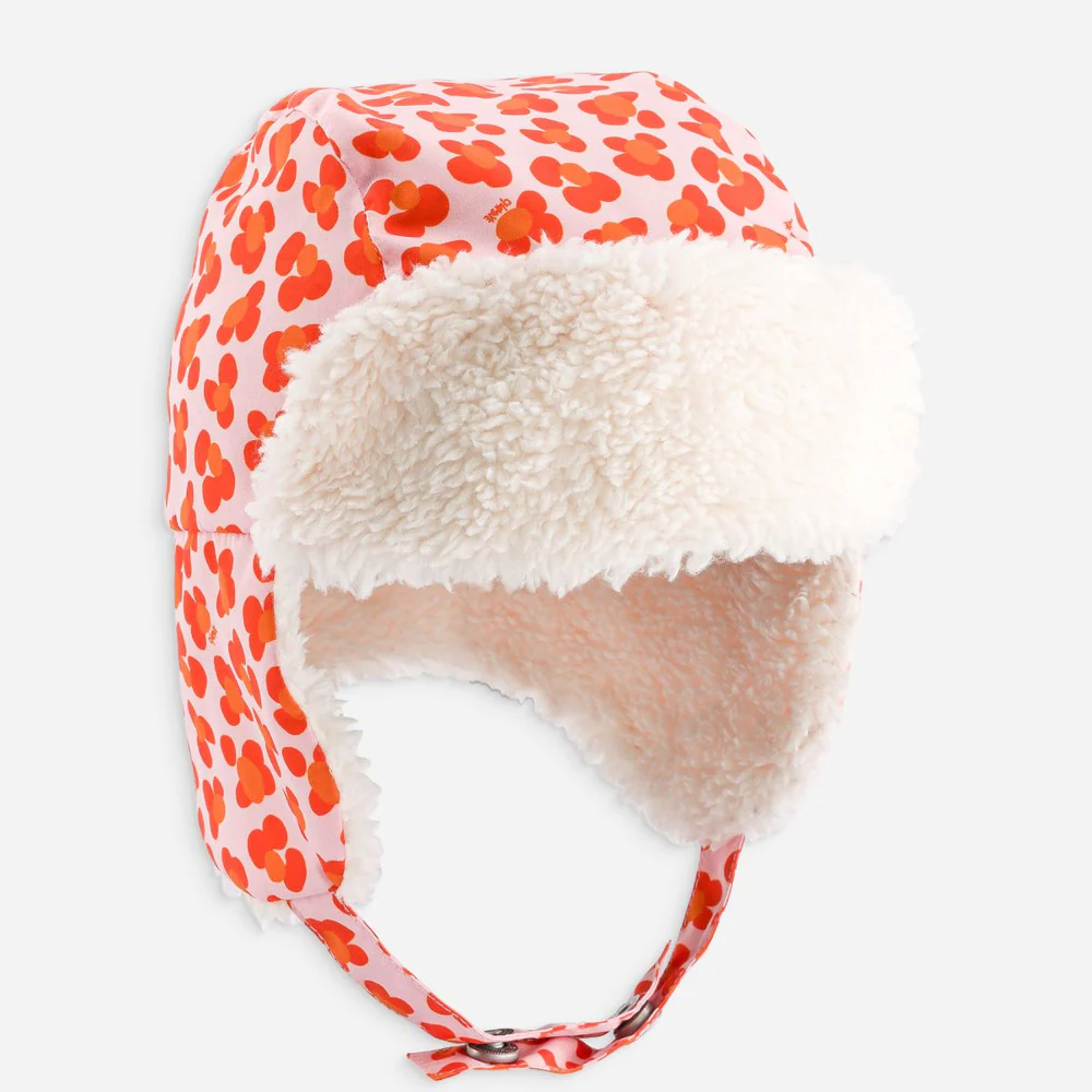 Chapka imperméable - Fleur de Lion - Rose - 9-24 mois