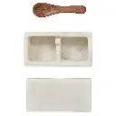 Objet décoratif sel et poivre marbre Opjet