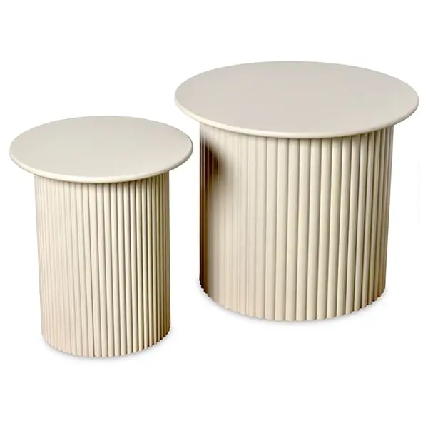 Set de 2 tables basses Piero Opjet