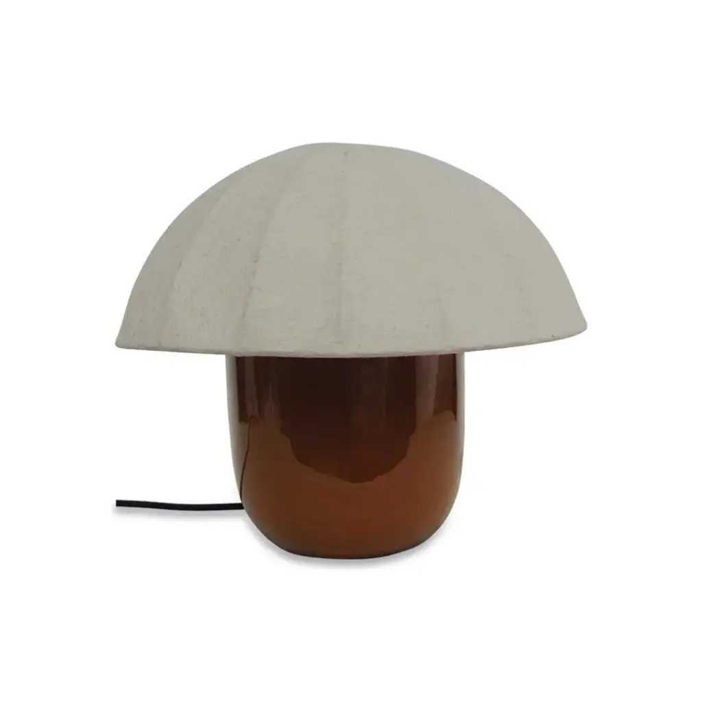 Lampe champi pm marron Opjet