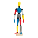 Piet le mannequin de l'artiste