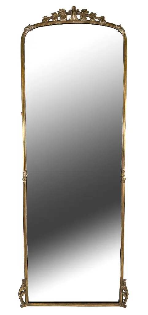 Miroir cadre en or 92x250cm