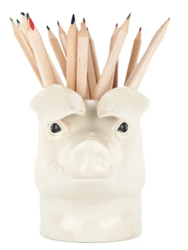 British Lop Pig Wall Vase 