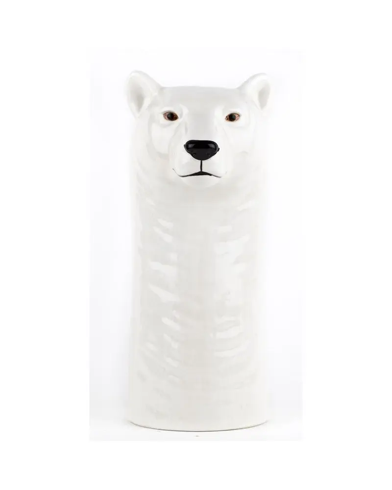 Polar bear flower vase 