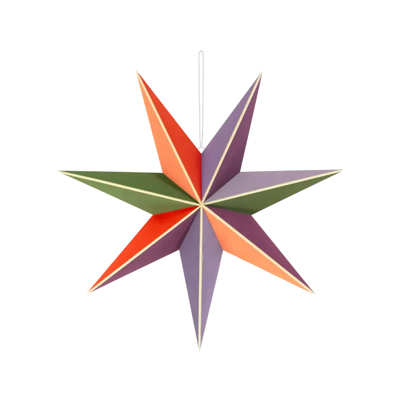 Étoile en papier 'Sirius''