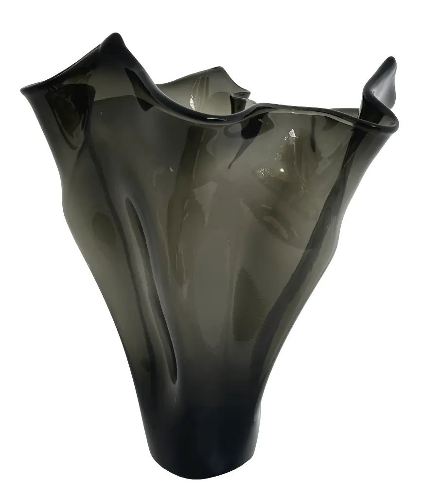 Vase en verre organique