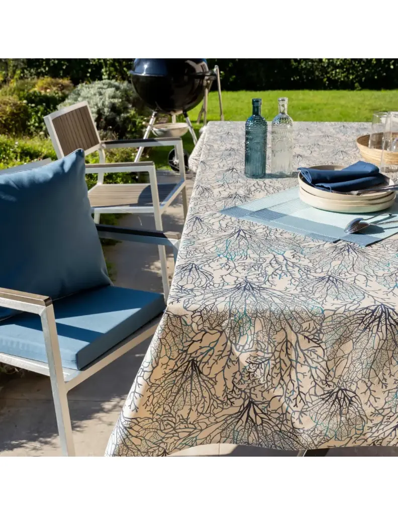 [SUD ETOFFE] 250X150 NAPPE PLASTIFIE CORAUX LAGON