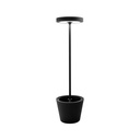 Poldina Reverso Solar L RF lampadaire- Noir