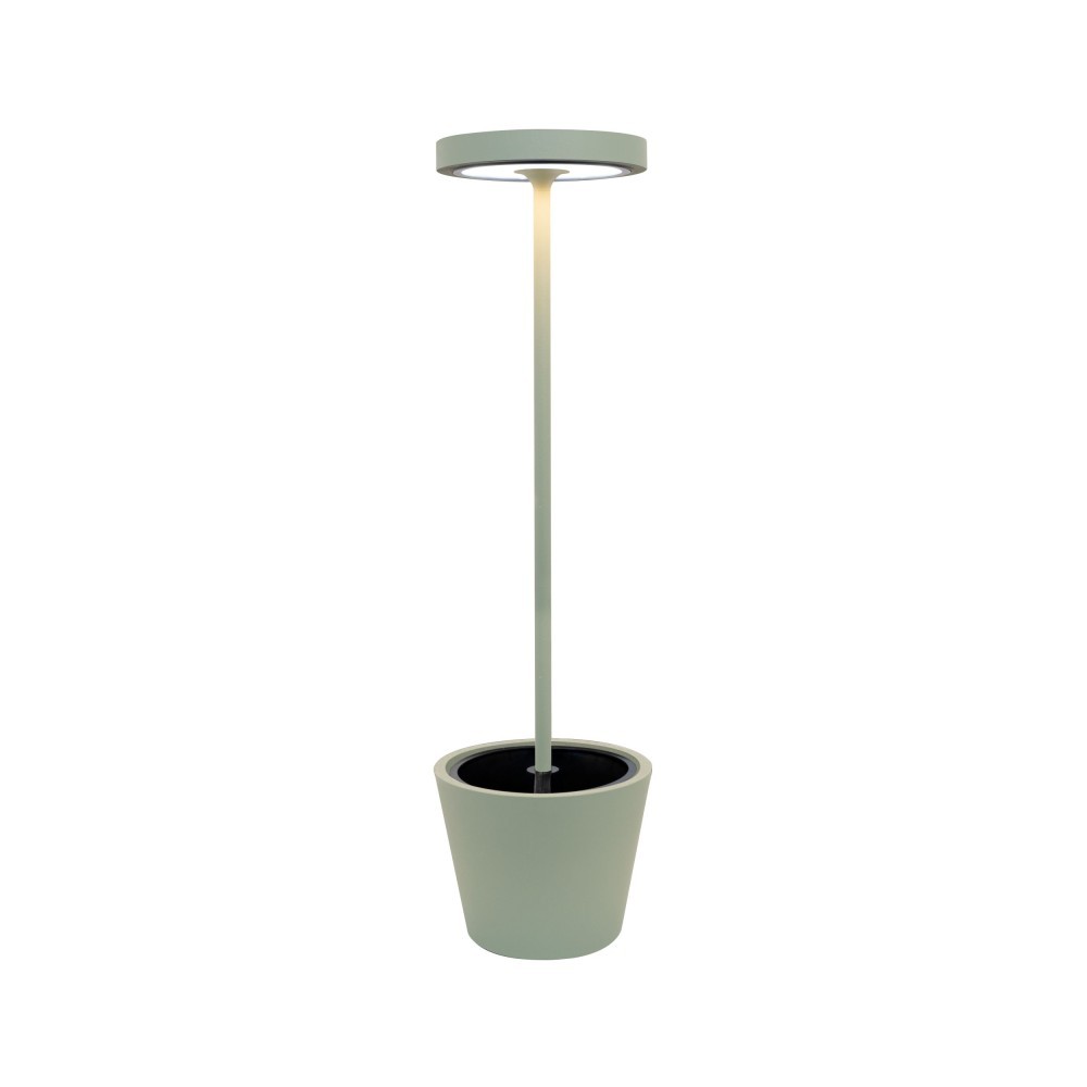 Poldina Reverso Solar L RF lampadaire- Vert