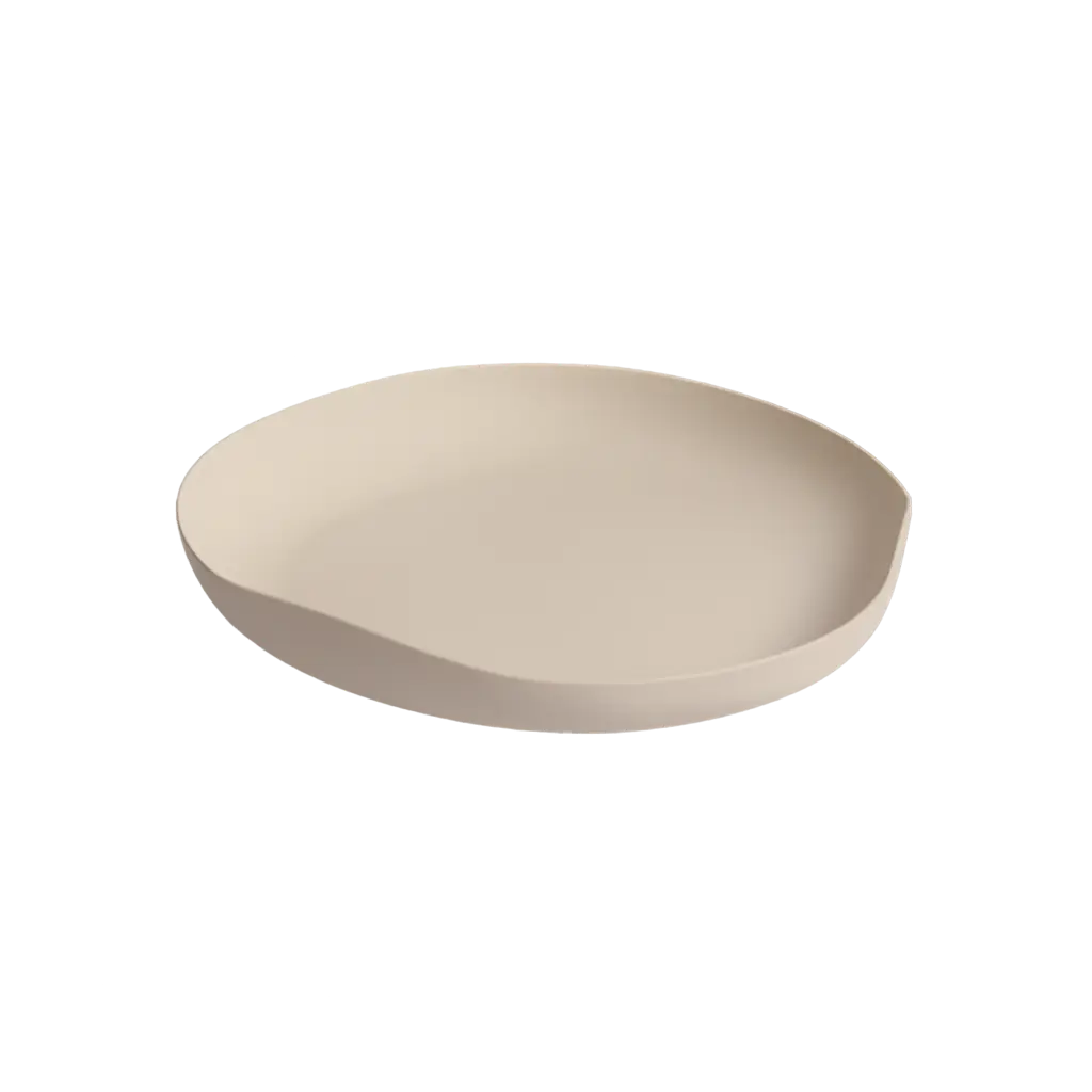 Dish 33X32X6,5 Cm Anzio Cream