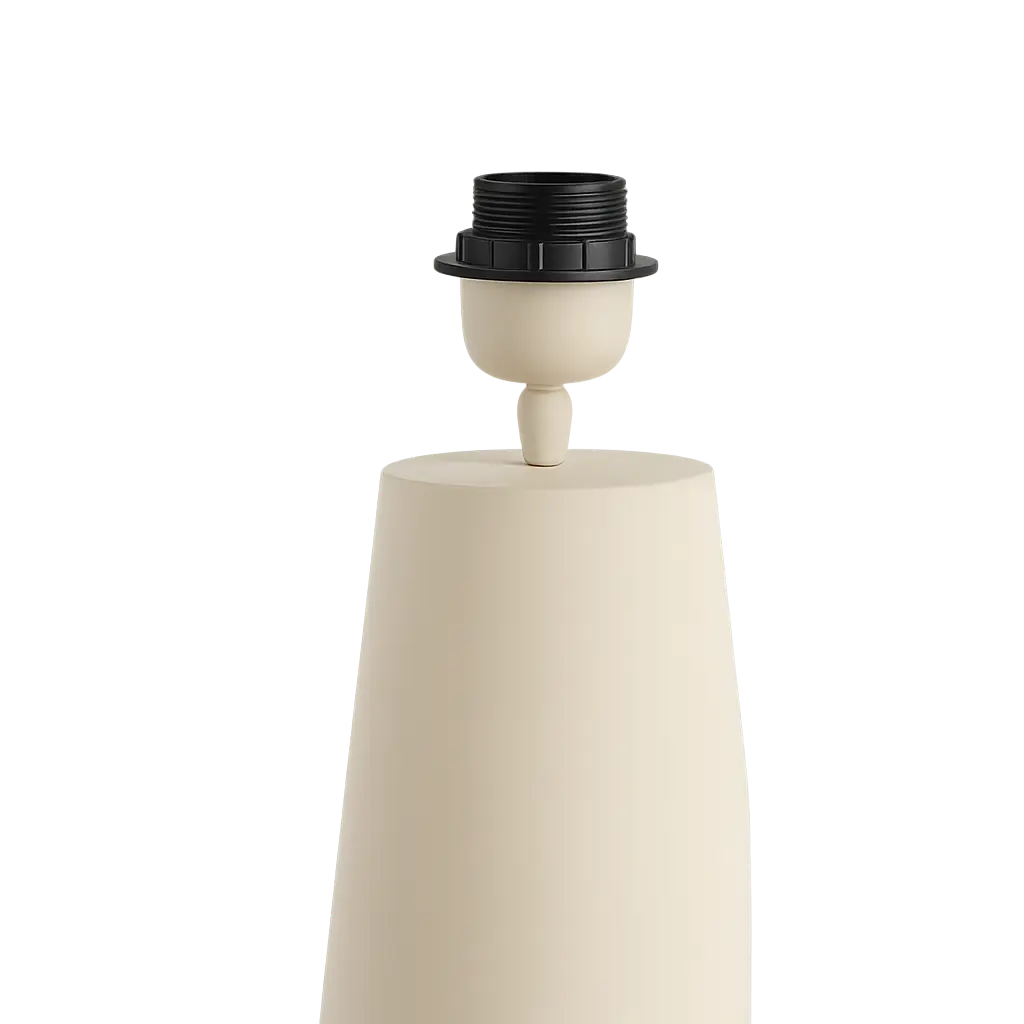 Lamp Base Ø16,5X35 Cm Yelos Matt Cream