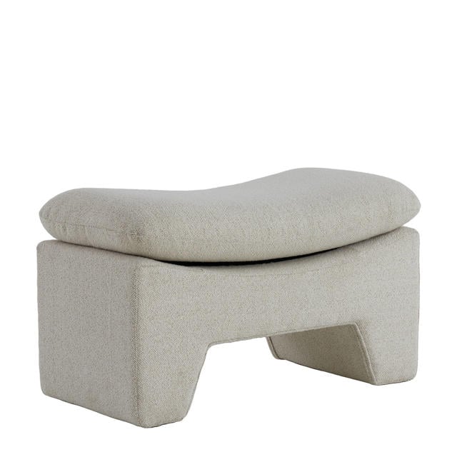 Pouf 80X40X48,5 Cm Dasha Beige