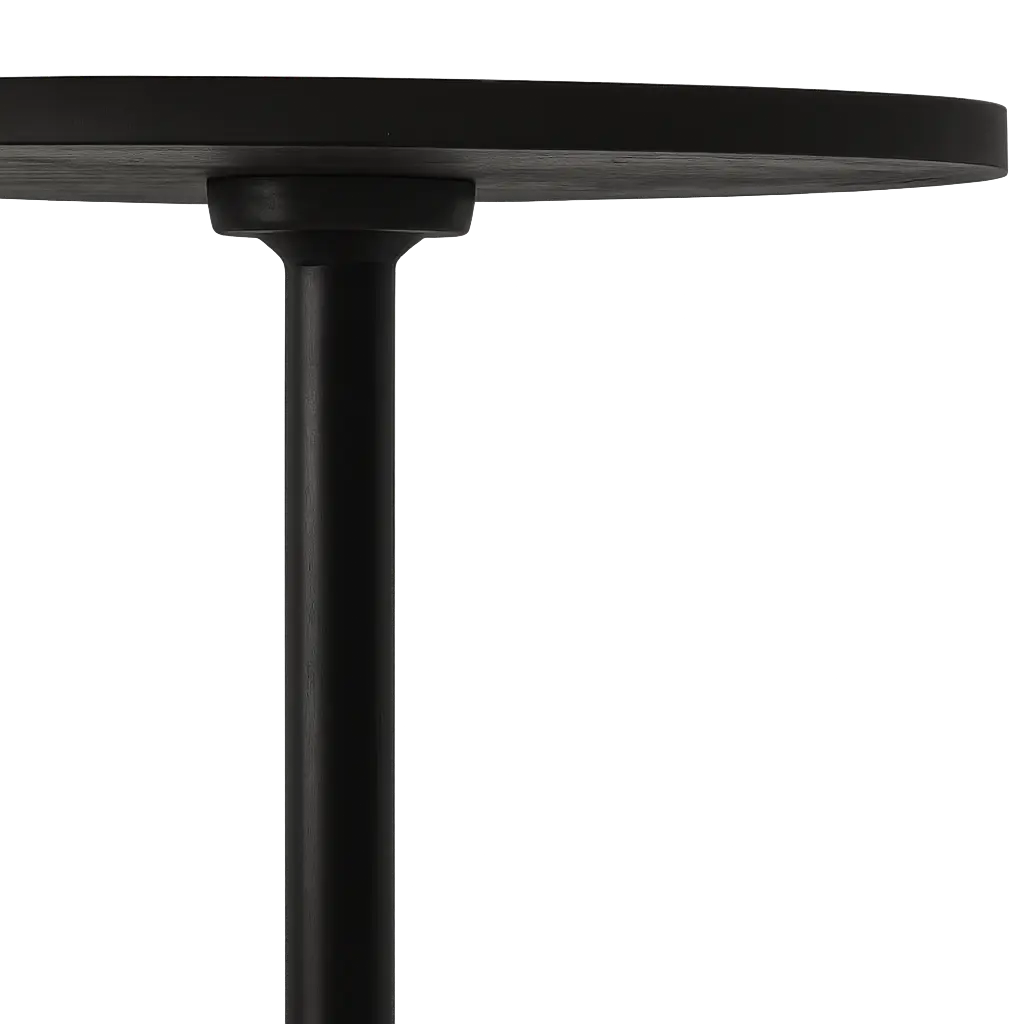 Side Table Ø35X56 Cm Dimphy Lead Antique